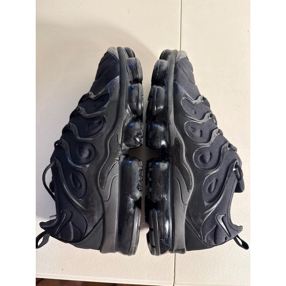 Nike Air VaporMax Plus Triple Black Mens Running Shoes 924453-004 Size 13 - Picture 5 of 10